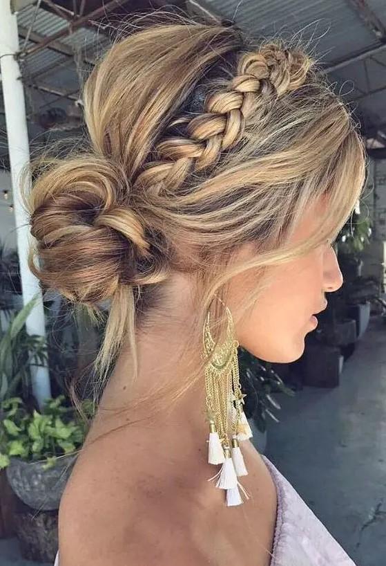 Boho drdol pro dlouhé vlasy