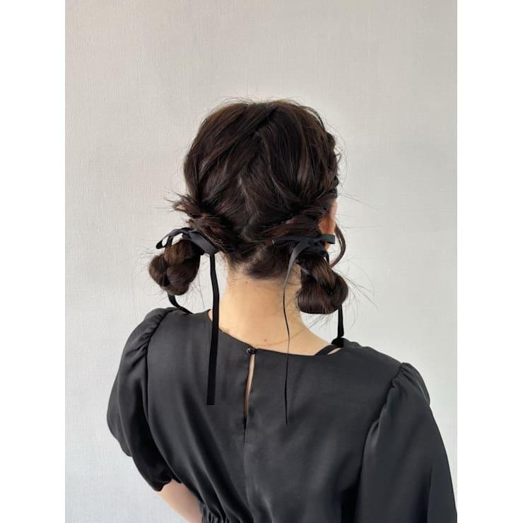 Elegantní účes chignon s culíky
