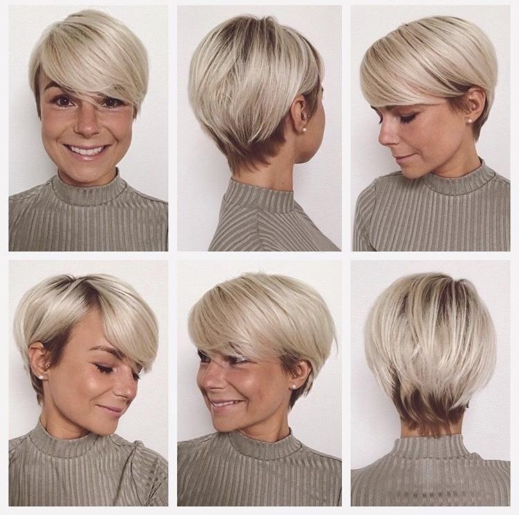 Denní styling pixie účesu
