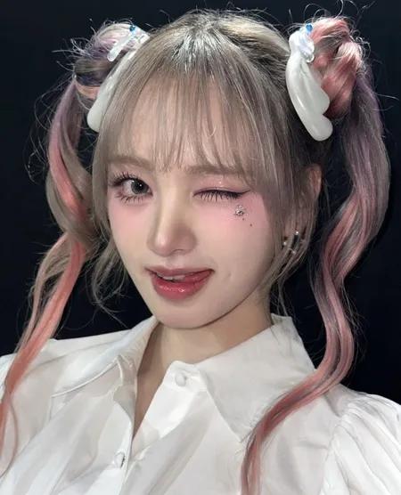 K-pop korejský účes inspirace