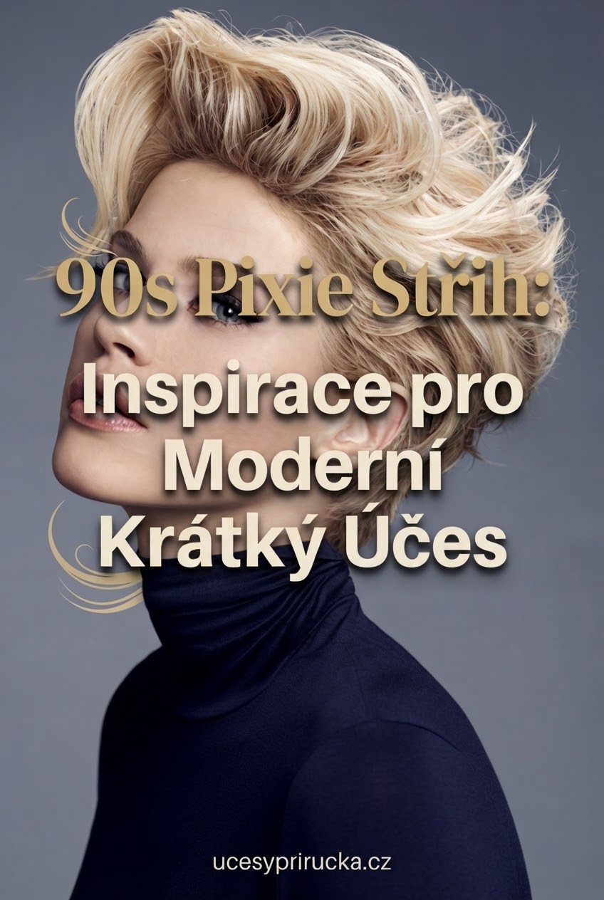 90s Pixie Střih: Inspirace pro Moderní Krátký Účes