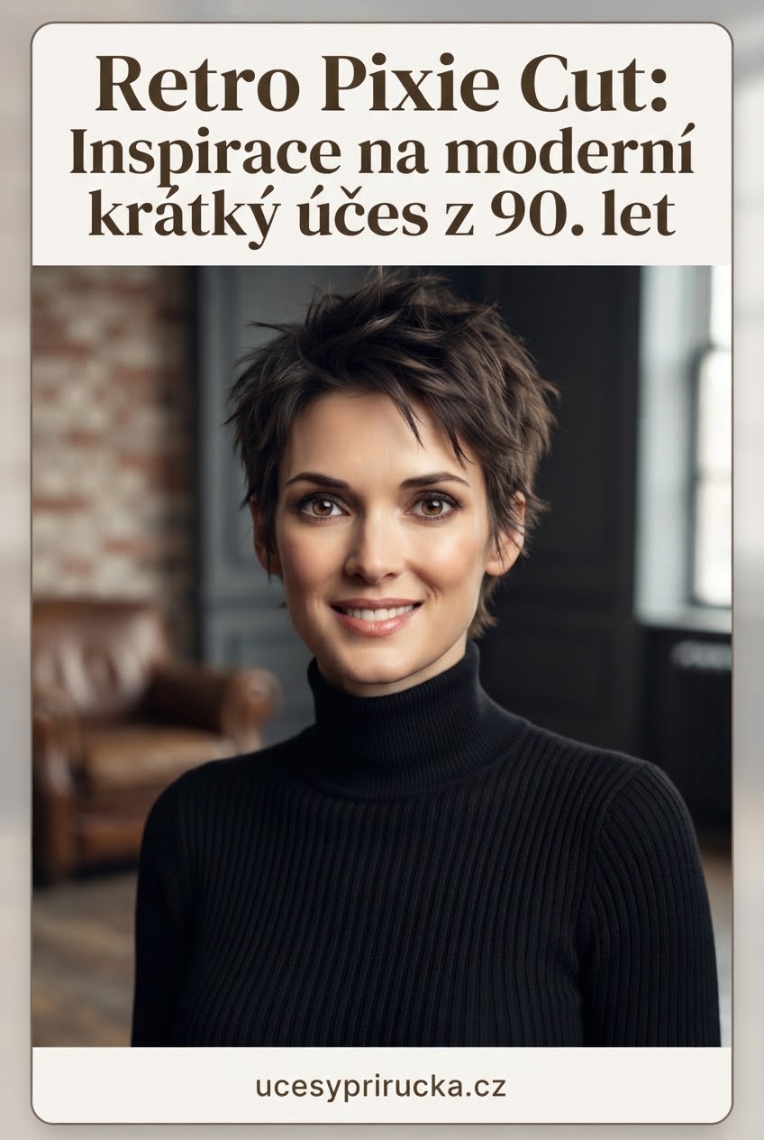 Retro Pixie Cut: Inspirace na moderní krátký účes z 90. let