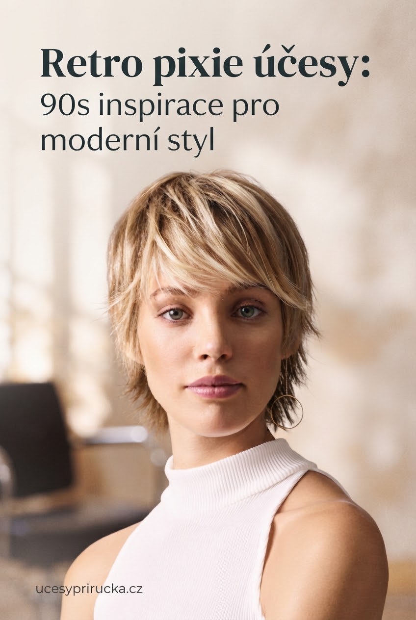 Retro pixie účesy: 90s inspirace pro moderní styl