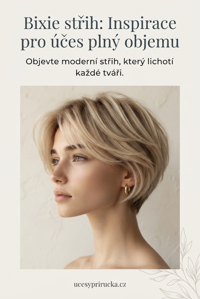 Bixie střih: Inspirace pro účes plný objemu