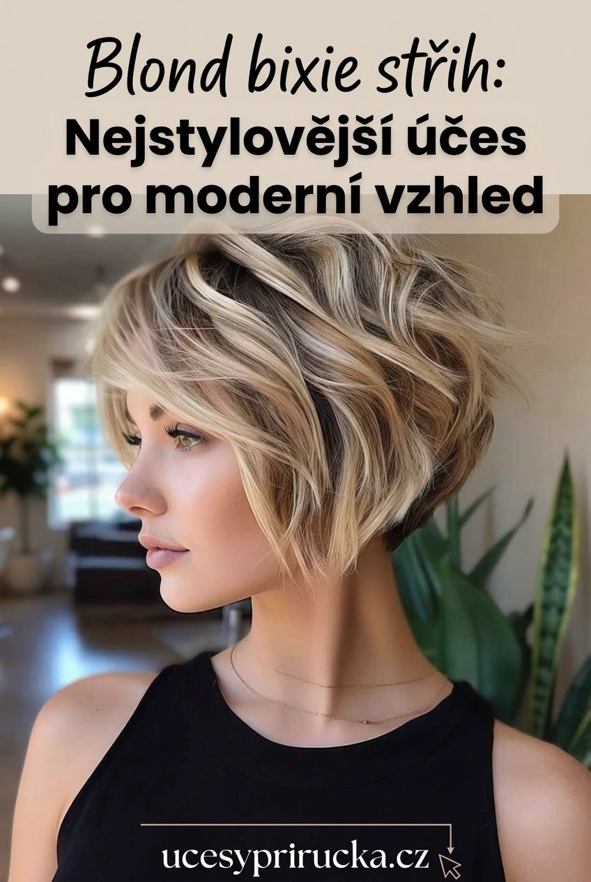 Blond bixie střih: Nejstylovější účes pro moderní vzhled