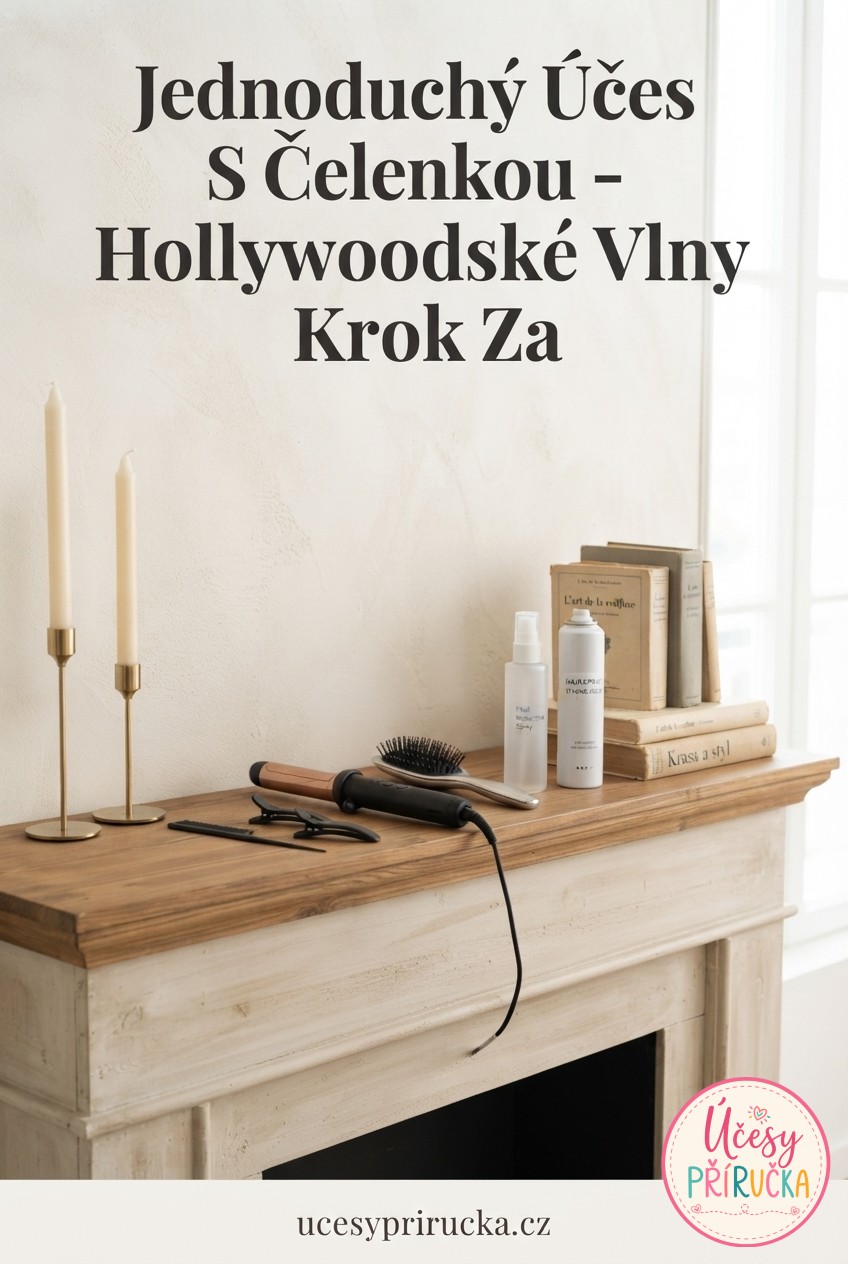 Jednoduchý Účes S Čelenkou - Hollywoodské Vlny Krok Za