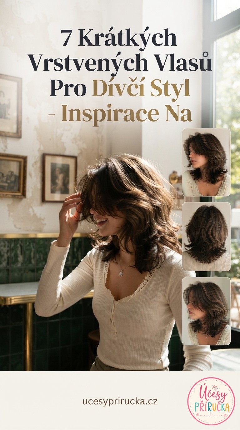 7 Krátkých Vrstvených Vlasů Pro Dívčí Styl - Inspirace Na