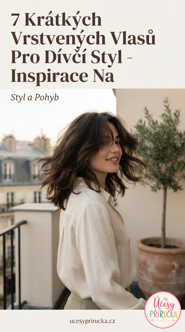 7 Krátkých Vrstvených Vlasů Pro Dívčí Styl - Inspirace Na