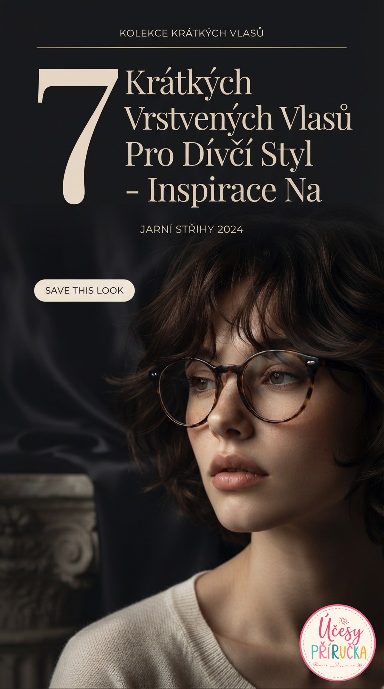 7 Krátkých Vrstvených Vlasů Pro Dívčí Styl - Inspirace Na