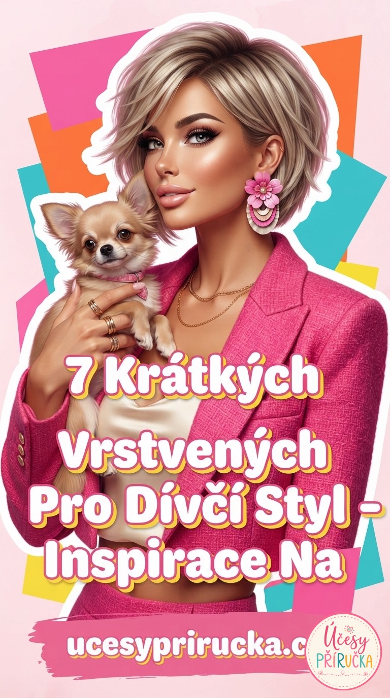7 Krátkých Vrstvených Vlasů Pro Dívčí Styl - Inspirace Na