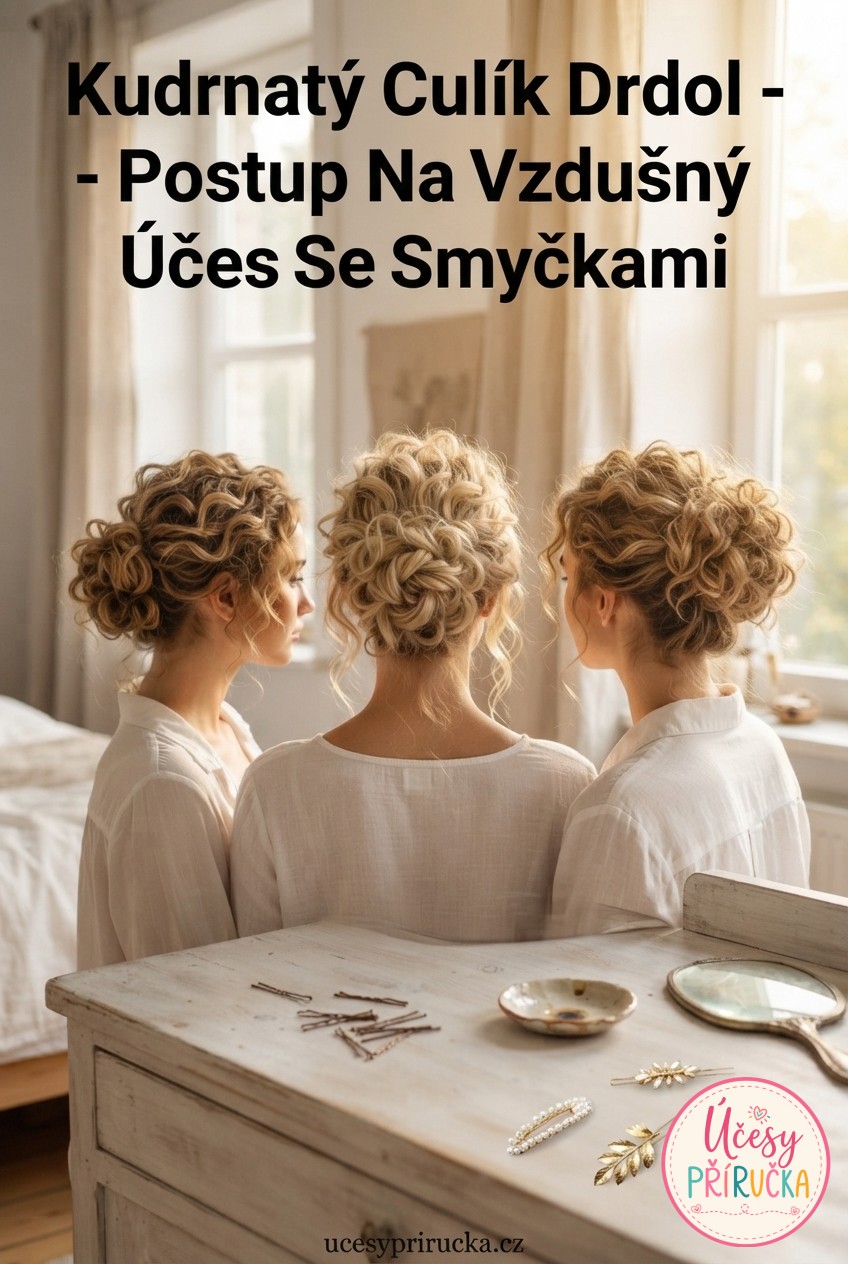 Kudrnatý Culík Drdol - Postup Na Vzdušný Účes Se Smyčkami