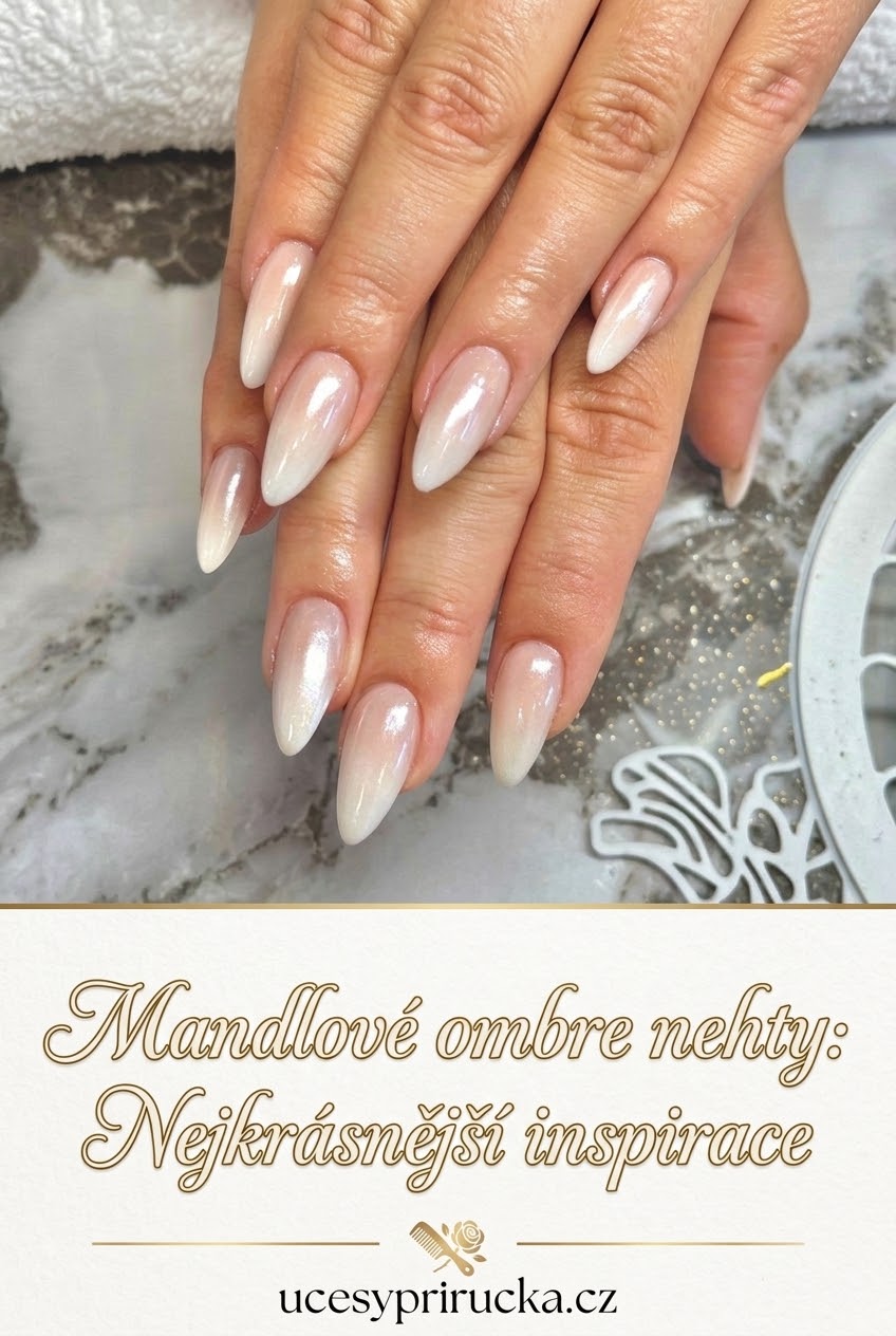 Mandlové ombre nehty: Nejkrásnější inspirace