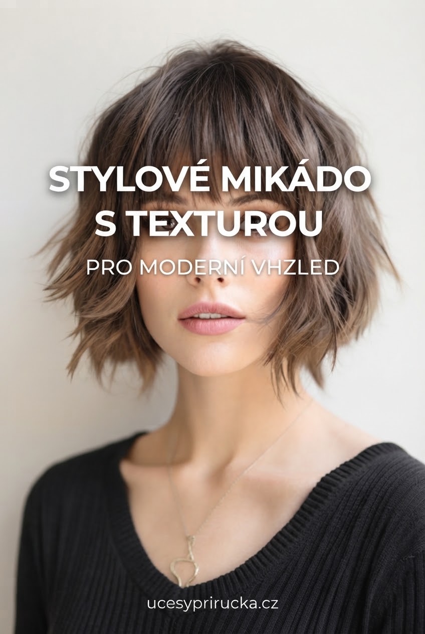 Stylové mikádo s texturou pro moderní vzhled