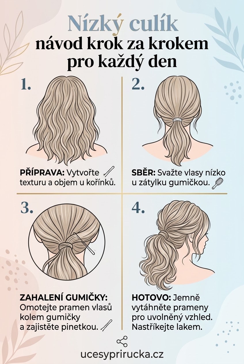 Nízký culík návod krok za krokem pro každý den