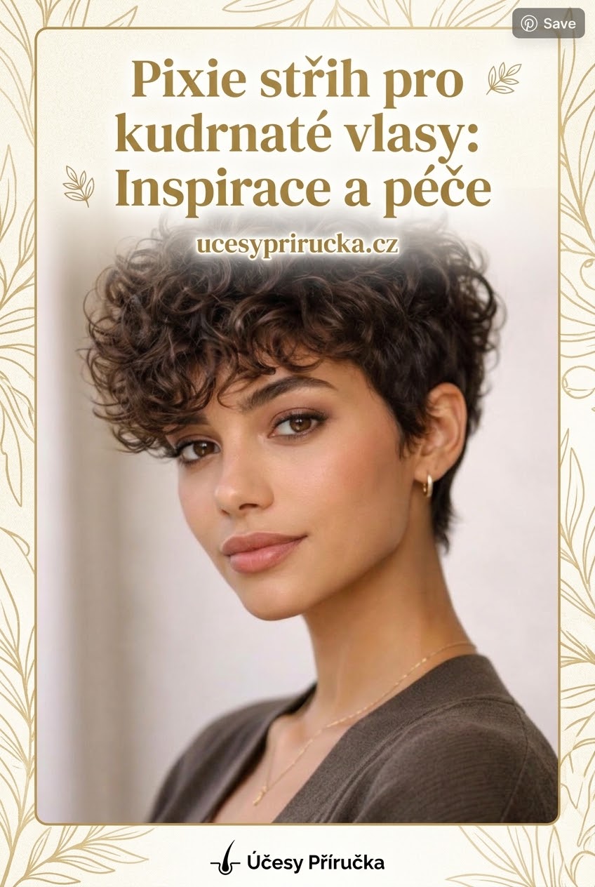 Pixie střih pro kudrnaté vlasy: Inspirace a péče