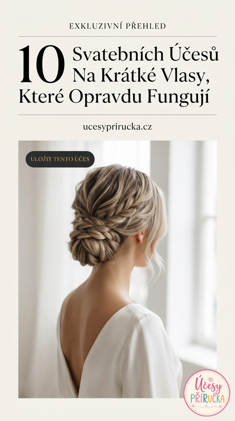 10 Svatebních Účesů Na Krátké Vlasy, Které Opravdu Fungují