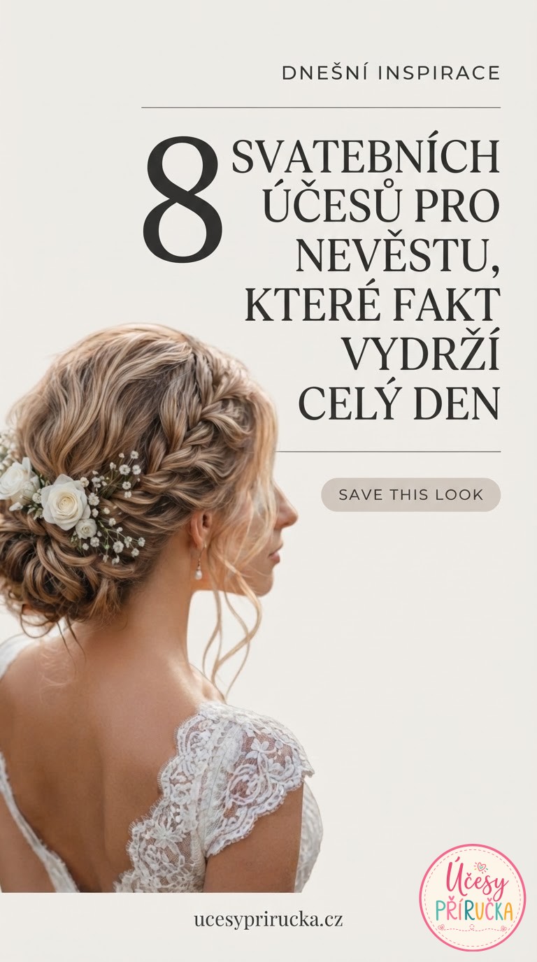 8 Svatebních Účesů Pro Nevěstu, Které Fakt Vydrží Celý Den