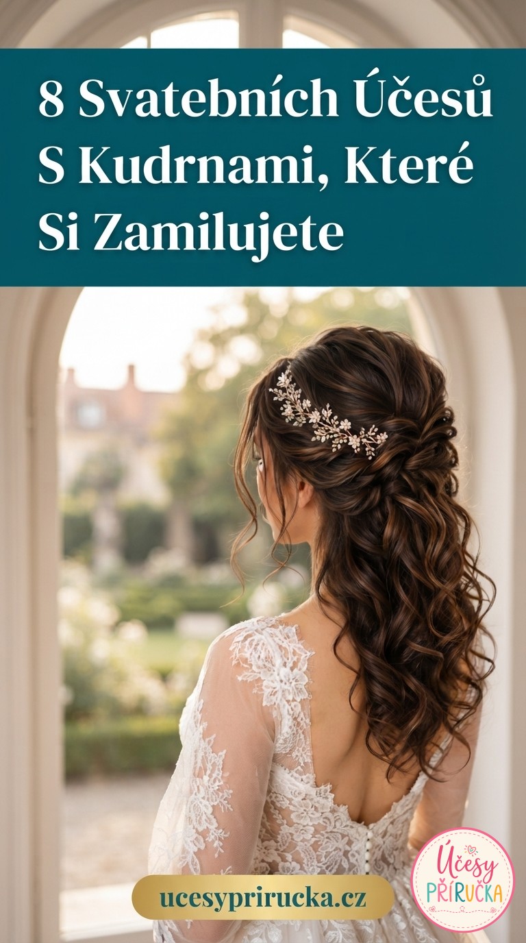 8 Svatebních Účesů S Kudrnami, Které Si Zamilujete