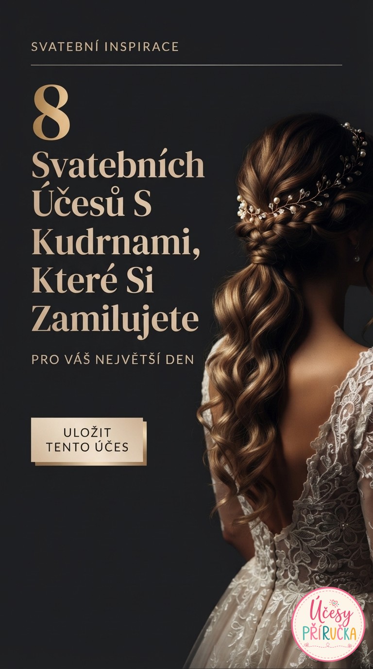 8 Svatebních Účesů S Kudrnami, Které Si Zamilujete