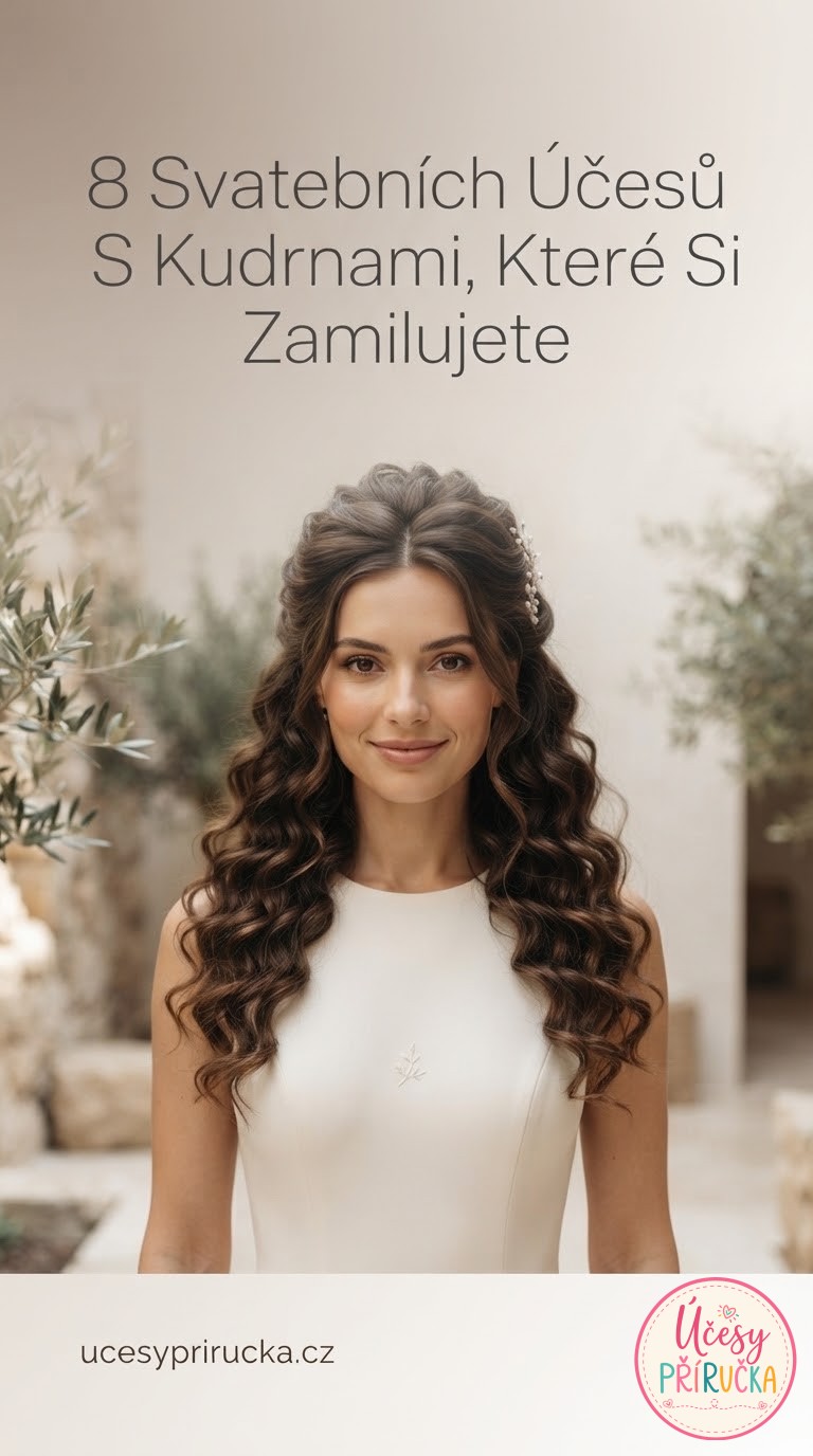 8 Svatebních Účesů S Kudrnami, Které Si Zamilujete