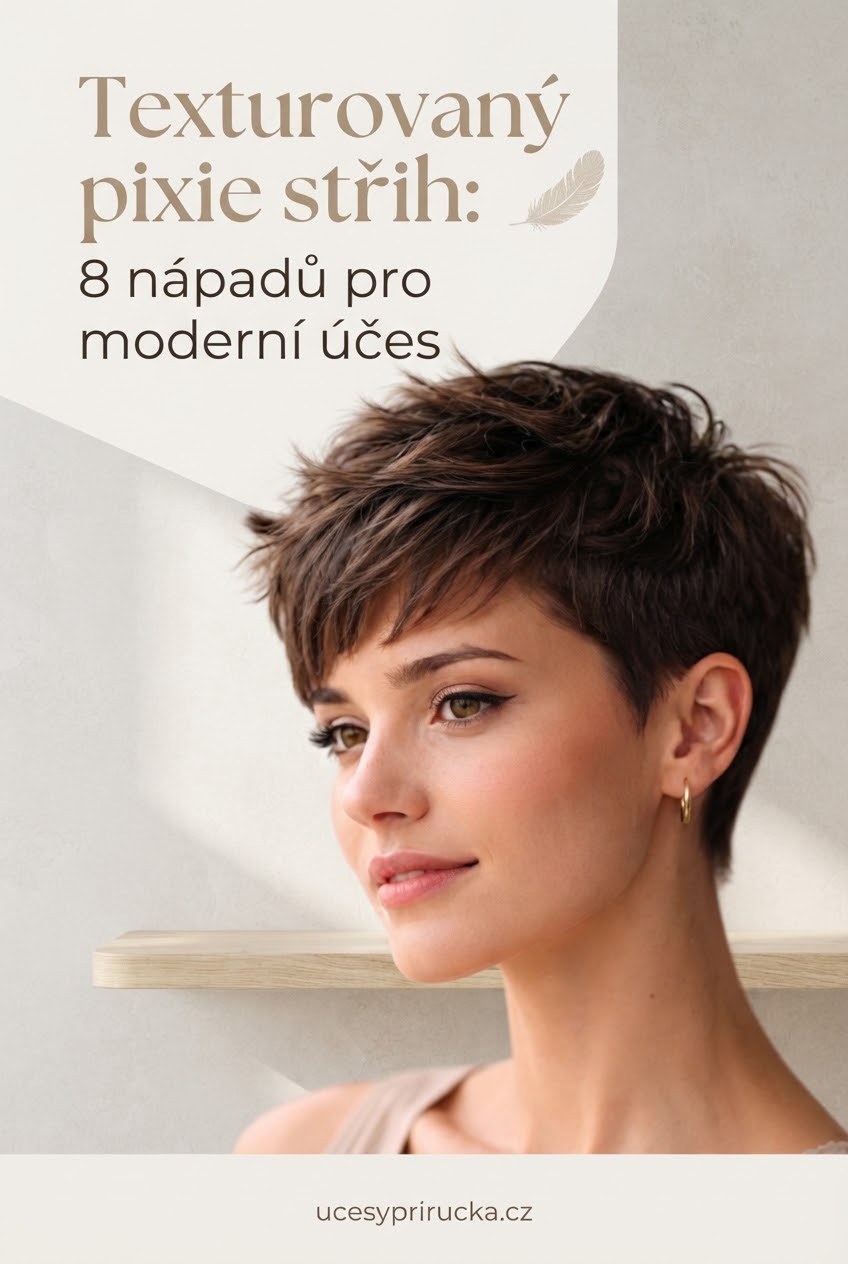 Texturovaný pixie střih: 8 nápadů pro moderní účes