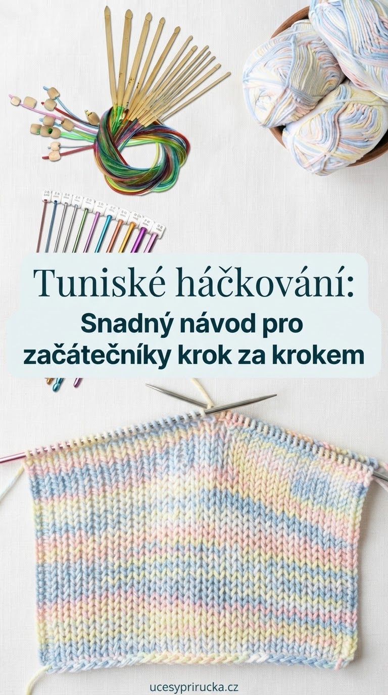Tuniské háčkování: Snadný návod pro začátečníky krok za krokem