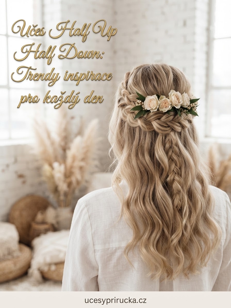 Uces Half Up Half Down: Trendy inspirace pro každý den