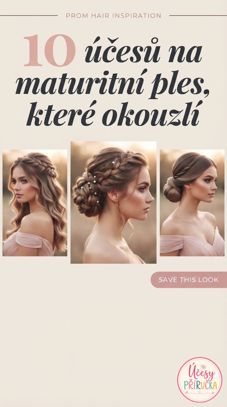 10 účesů na maturitní ples, které okouzlí