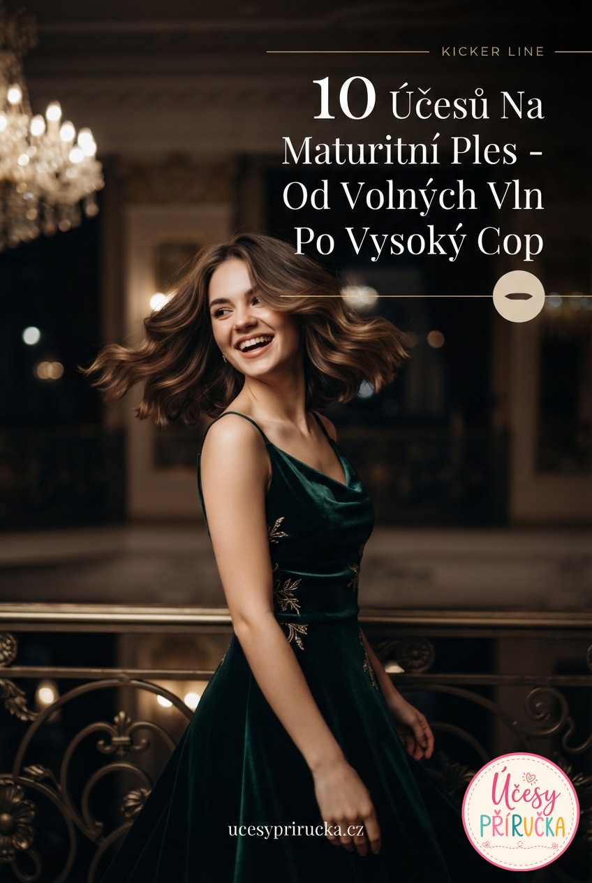 10 Účesů Na Maturitní Ples - Od Volných Vln Po Vysoký Cop S