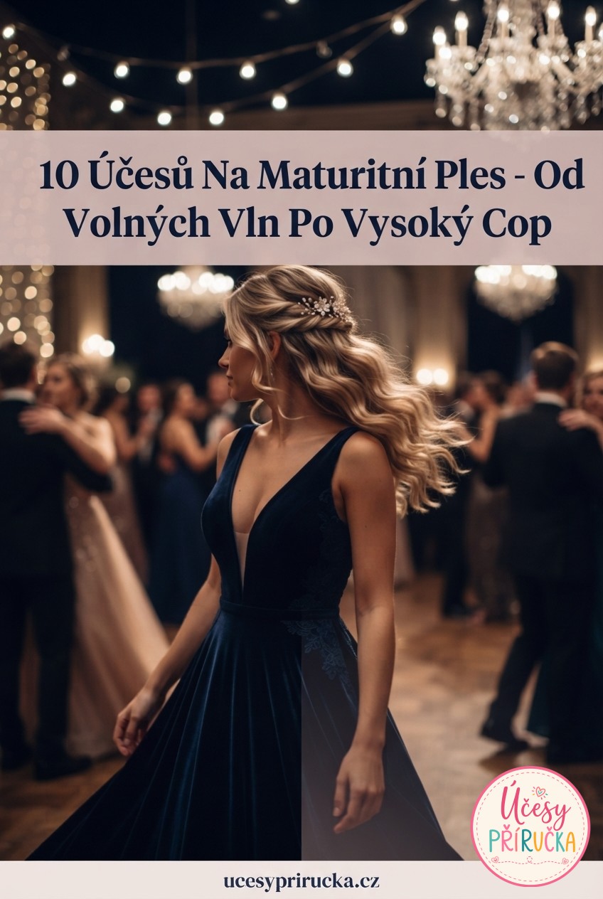 10 Účesů Na Maturitní Ples - Od Volných Vln Po Vysoký Cop S