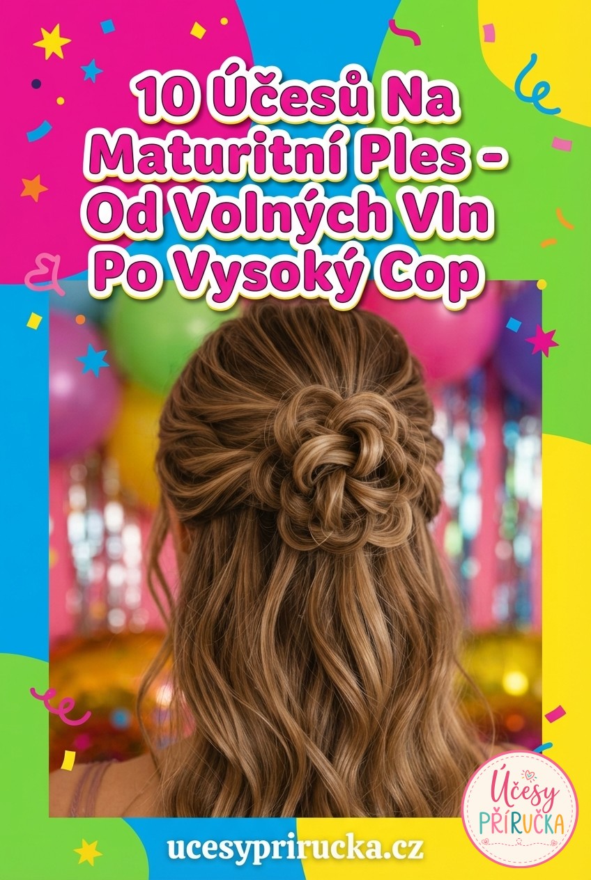10 Účesů Na Maturitní Ples - Od Volných Vln Po Vysoký Cop S
