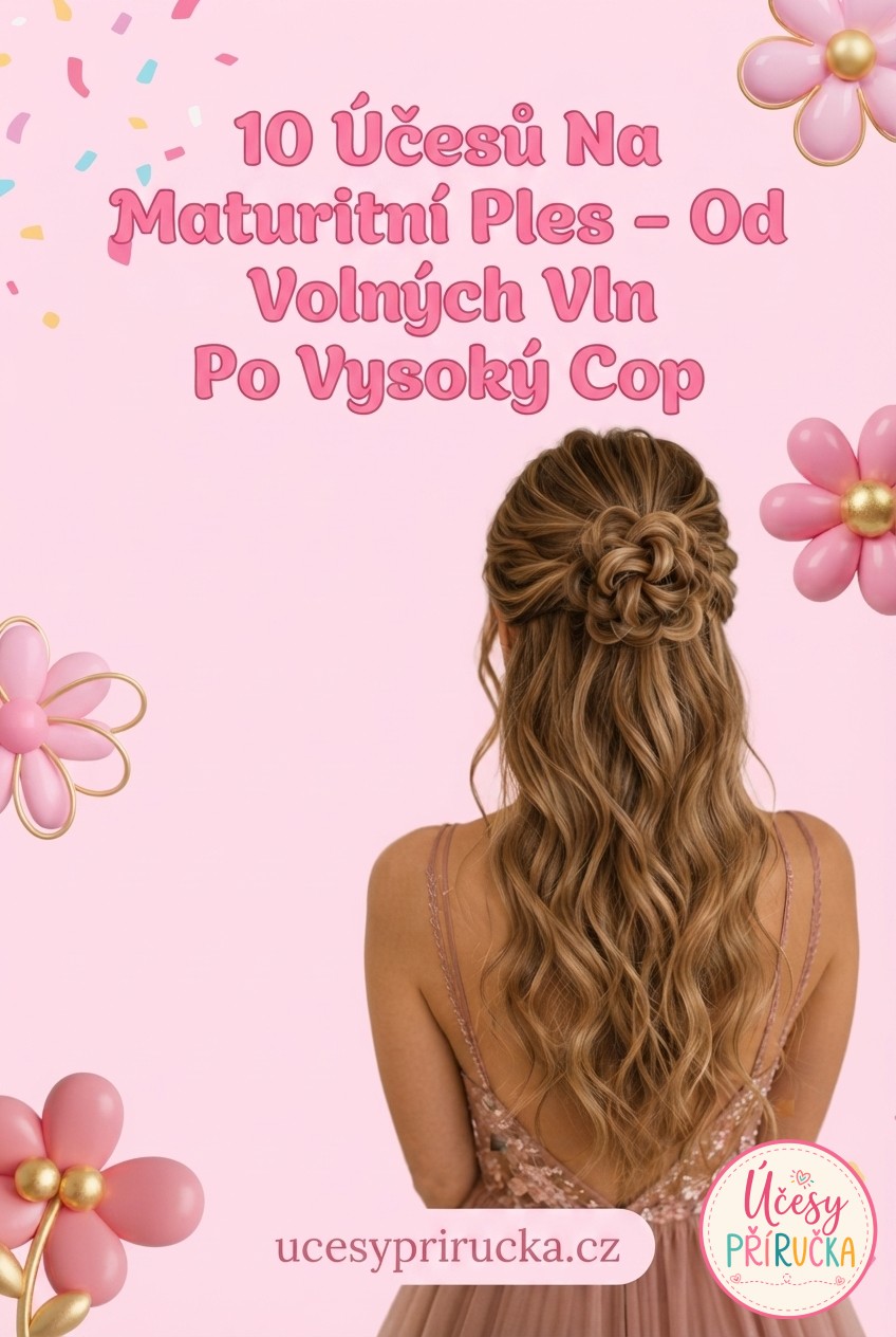 10 Účesů Na Maturitní Ples - Od Volných Vln Po Vysoký Cop S