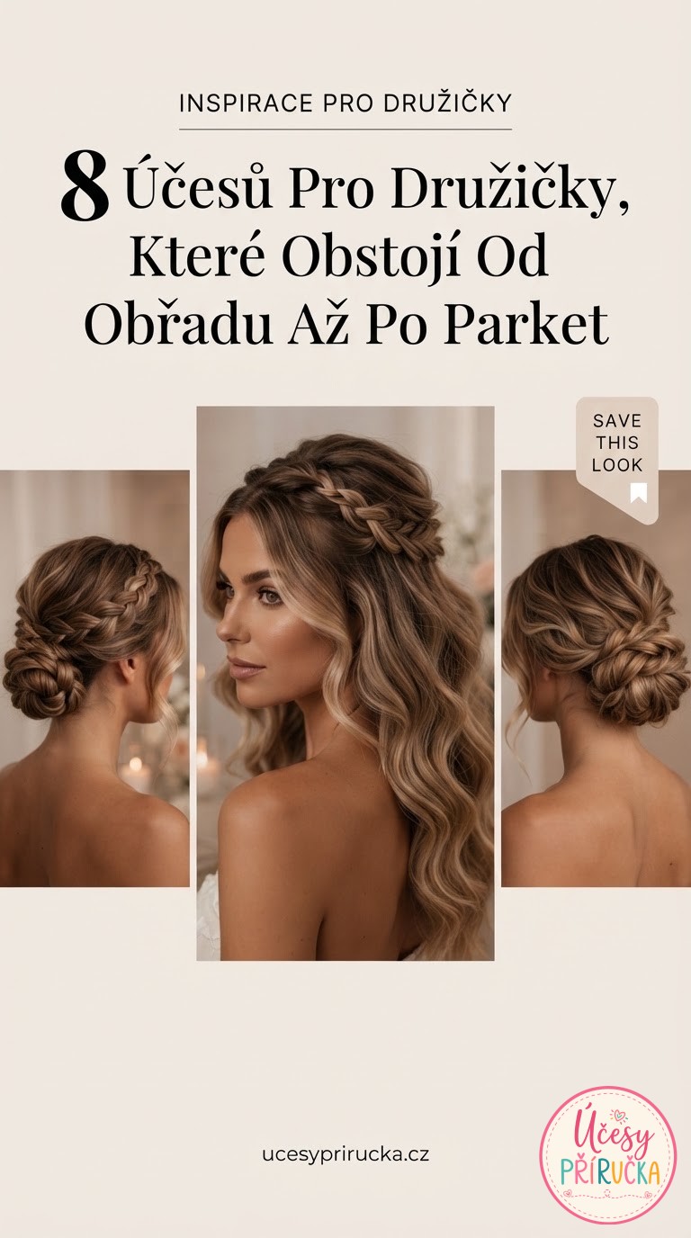 8 Účesů Pro Družičky, Které Obstojí Od Obřadu Až Po Parket